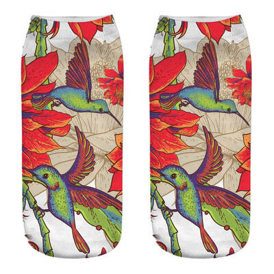 1 Pair Women Ankle Sock Unisex Tropical Plant Flower Pattern Cotton Socks 3D Printing Funny Socks
1 Pair Women Ankle Sock Unisex Tropical Plant Flower Pattern Cotton Socks 3D Printing Funny Socks