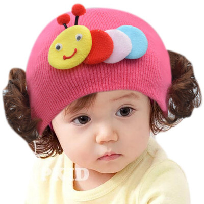 Baby Girls Hat with Wig Winter Toddler Infant Knitted Baby Girl Hat Cute Fake Hair Cap Kids Hats Cute Cartoon Wig Warm Caps
Baby Girls Hat with Wig Winter Toddler Infant Knitted Baby Girl Hat Cute Fake Hair Cap Kids Hats Cute Cartoon Wig Warm Caps