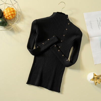 sweater women Fashion Button Turtleneck Knitted Sweater Women Winter Solid Knit Pullover Female Slim Soft Jumper Pull Femme
sweater women Fashion Button Turtleneck Knitted Sweater Women Winter Solid Knit Pullover Female Slim Soft Jumper Pull Femme