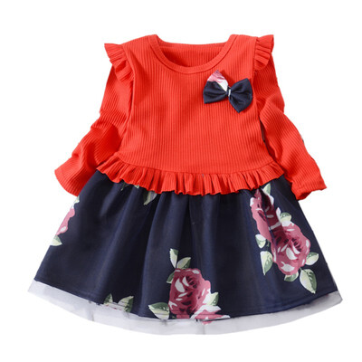 2019 Autumn Spring Kids Children Baby Girls Long Sleeve Dresses Casual Flower Infant Cute Patchwork Pageant Sundress New 2019
2019 Autumn Spring Kids Children Baby Girls Long Sleeve Dresses Casual Flower Infant Cute Patchwork Pageant Sundress New 2019