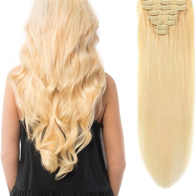 BHF Hair Clip In Hair Extensions Remy Hair Straight Weave 6piecelot 70g 1B 14"16"18
BHF Hair Clip In Hair Extensions Remy Hair Straight Weave 6piecelot 70g 1B 14"16"18