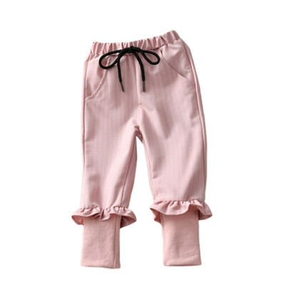 Autumn Baby Kids Girls Cotton Trousers Casual Solid Color Striped Lace Elastic Bandage Joker Casual For Kids 1-6 Years Old
Autumn Baby Kids Girls Cotton Trousers Casual Solid Color Striped Lace Elastic Bandage Joker Casual For Kids 1-6 Years Old