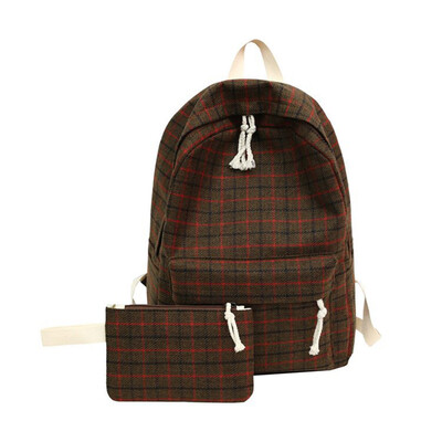 Fashion Women Backpack Student Girl School Bag New Travel Bag Plaid Style Shoulder Bag For Women Bagpack Rucksack Knapsack
Fashion Women Backpack Student Girl School Bag New Travel Bag Plaid Style Shoulder Bag For Women Bagpack Rucksack Knapsack