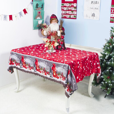 Tailored Christmas Cartoon Polyester Tablecloth Washable 150180cm Christmas Tablecloth
Tailored Christmas Cartoon Polyester Tablecloth Washable 150180cm Christmas Tablecloth