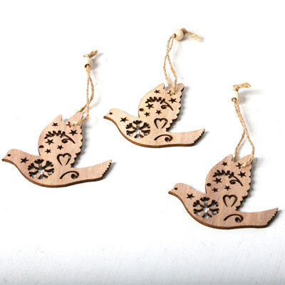 3Pcs Christmas Hanging Wooden Ornaments Laser Cutting Wood Slice Gift Tag Pendants For Holiday Season Festival Arbol De Navidad
3Pcs Christmas Hanging Wooden Ornaments Laser Cutting Wood Slice Gift Tag Pendants For Holiday Season Festival Arbol De Navidad