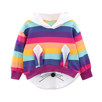 Baby Girls Clothes Kid Girl Long Sleeve Cartoon Stripe Hoodie Sweatshirt Toddler Outerwear Coat Clothes Outfit Spring Autumn
Baby Girls Clothes Kid Girl Long Sleeve Cartoon Stripe Hoodie Sweatshirt Toddler Outerwear Coat Clothes Outfit Spring Autumn