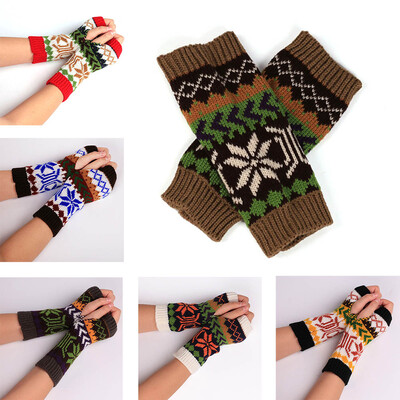 1 Pair Christmas Winter Women Fashion Knitted Arm Finger less Gloves Women Warm Wrist Short Gloves Soft Mittens
1 Pair Christmas Winter Women Fashion Knitted Arm Finger less Gloves Women Warm Wrist Short Gloves Soft Mittens