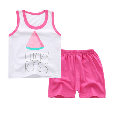 WEIXINBY Summer Childrens Vest T-shirt Shorts Pant Suit Boys Girls Clothing Suit Baby Soft Cotton Clothes Newborn Kids Set 2Pcs
WEIXINBY Summer Childrens Vest T-shirt Shorts Pant Suit Boys Girls Clothing Suit Baby Soft Cotton Clothes Newborn Kids Set 2Pcs