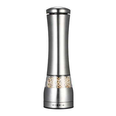 Stainless Steel Portable Electric Pepper Grinder Acrylic Muller Mill Kitchen Seasoning Grinding Tool
Stainless Steel Portable Electric Pepper Grinder Acrylic Muller Mill Kitchen Seasoning Grinding Tool