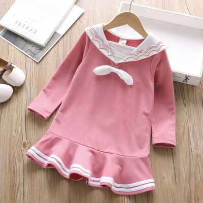 1-6T Baby Girl Dress Toddler Children Spring Autumn Girls Cute Solid Color Doll Collar Princess Long-Sleeved Bow Sweet Princess
1-6T Baby Girl Dress Toddler Children Spring Autumn Girls Cute Solid Color Doll Collar Princess Long-Sleeved Bow Sweet Princess