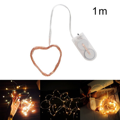 Fairy Lights Copper Wire LED String Lights Battery Operated Decorative For Home Garden Party Bars Indoor Outdoor Decorations 
Fairy Lights Copper Wire LED String Lights Battery Operated Decorative For Home Garden Party Bars Indoor Outdoor Decorations