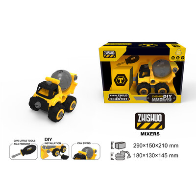 Tailored 1PC Fashion Kids Child Baby Assembly Cartoon Truck Car Educational Toy Gift
Tailored 1PC Fashion Kids Child Baby Assembly Cartoon Truck Car Educational Toy Gift