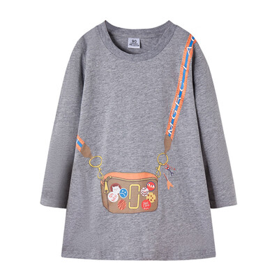 New Autumn Casual Baby Girls Dress 3-8T Lovely Fake Bag Print Long Sleeve T-shirt Dress Kids Toddler Girl Dress
New Autumn Casual Baby Girls Dress 3-8T Lovely Fake Bag Print Long Sleeve T-shirt Dress Kids Toddler Girl Dress