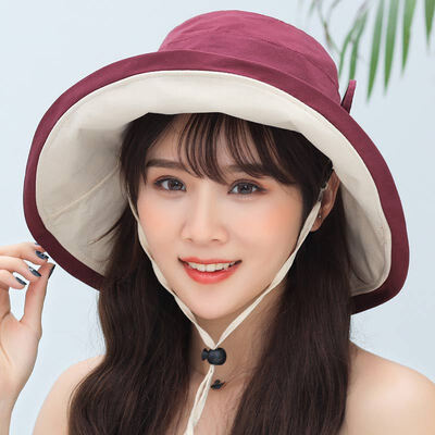 New female spring&summer Korean version of Joker Sun Hat Sun fisherman Hat UV visor travel Sun Hat
New female spring&summer Korean version of Joker Sun Hat Sun fisherman Hat UV visor travel Sun Hat