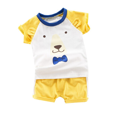 Summer Baby Clothes for Girls Short Sleeve Animal Print Tops Blouse T-shirtShorts Children Casual Boys Clothes Sets
Summer Baby Clothes for Girls Short Sleeve Animal Print Tops Blouse T-shirtShorts Children Casual Boys Clothes Sets