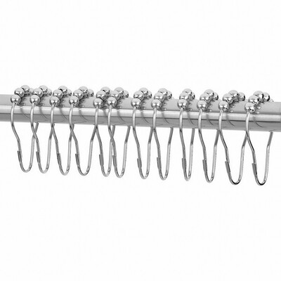 〖Follure〗Shower Curtain Hooks Rings Rust-Resistant Shower Curtain Rings Hooks 12Pcs
〖Follure〗Shower Curtain Hooks Rings Rust-Resistant Shower Curtain Rings Hooks 12Pcs
