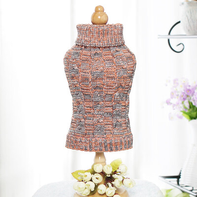 Knitted Dog Clothes Warm Small Dog Jumper Winter Dog Sweater Coat Turtleneck Warm Cat Sweater Hemp Flowers High Collar Coat
Knitted Dog Clothes Warm Small Dog Jumper Winter Dog Sweater Coat Turtleneck Warm Cat Sweater Hemp Flowers High Collar Coat