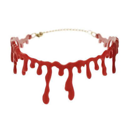 Halloween Horror Blood Drip Necklace Decoration Costumes Vampire Bloody Choker Necklace Scary Party Favors Party Accessories
Halloween Horror Blood Drip Necklace Decoration Costumes Vampire Bloody Choker Necklace Scary Party Favors Party Accessories