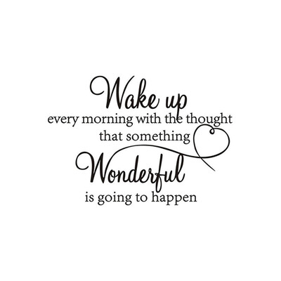 Gobestart WAKE UP EVERY MORNING DREAM Quote Wall Stickers Art Room Removable Decals DIY 57X41CM
Gobestart WAKE UP EVERY MORNING DREAM Quote Wall Stickers Art Room Removable Decals DIY 57X41CM
