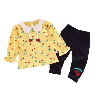 2019 Brand New Infant Toddler Newborn Baby Girls Floral Cherry Clothes TopsLeggings Pants 2Pcs Set Bottoms Casual Outfits
2019 Brand New Infant Toddler Newborn Baby Girls Floral Cherry Clothes TopsLeggings Pants 2Pcs Set Bottoms Casual Outfits