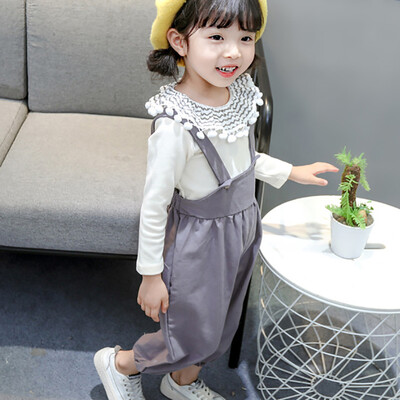 Baby Girl Clothes 0-3T Lovely Toddler Girl Long-sleeved Girls Sets Simple Casual Top Bib Overalls 2 Pieces Childrens Sets
Baby Girl Clothes 0-3T Lovely Toddler Girl Long-sleeved Girls Sets Simple Casual Top Bib Overalls 2 Pieces Childrens Sets