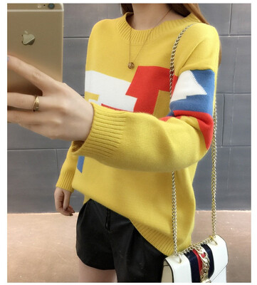 2018 autumn&winter new Korean version of pullover sweater knitted sweater individual color short style round collar base coat
2018 autumn&winter new Korean version of pullover sweater knitted sweater individual color short style round collar base coat