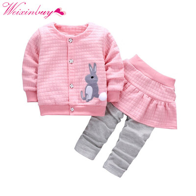 2 PcsSet Newborn Clothes Autumn Winter Baby Girls Set Printed Cute Rabbit CoatPant Baby Outfit Casual Suit Infant Girls Set
2 PcsSet Newborn Clothes Autumn Winter Baby Girls Set Printed Cute Rabbit CoatPant Baby Outfit Casual Suit Infant Girls Set