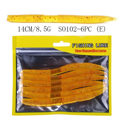 6pcsset Artificial Bait False Earthworm Shape Soft Lure Fishing Accessories portable fishing lures bait kit
6pcsset Artificial Bait False Earthworm Shape Soft Lure Fishing Accessories portable fishing lures bait kit