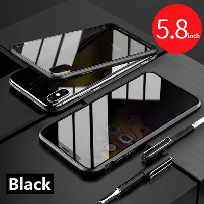 Multifunction Anti-peep Magnetic Phone Case Dual Layer Tempered Glass Protective Cover For iPhone XXSXRXS MAX787P8P
Multifunction Anti-peep Magnetic Phone Case Dual Layer Tempered Glass Protective Cover For iPhone XXSXRXS MAX787P8P