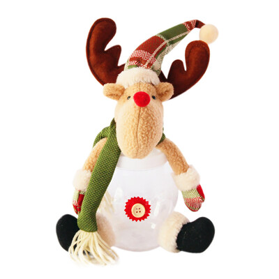 Gobestart Christmas Candy Jar Santa Claus SnowmanElk Christmas Gift Desktop Window Decor
Gobestart Christmas Candy Jar Santa Claus SnowmanElk Christmas Gift Desktop Window Decor