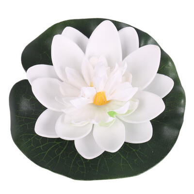 5PCS Artificial Lotus Water Lily Floating Flowers with Leaves for Home Garden Pond Aquarium Wedding Holiday Party Garden Decor
5PCS Artificial Lotus Water Lily Floating Flowers with Leaves for Home Garden Pond Aquarium Wedding Holiday Party Garden Decor