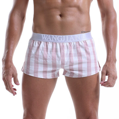 Breathable Loose Paid Boxer Shorts Men Comfy Woven Cotton Homewear Sexy Pouch Male Underpants 2019 New High Quality Mens Panties
Breathable Loose Paid Boxer Shorts Men Comfy Woven Cotton Homewear Sexy Pouch Male Underpants 2019 New High Quality Mens Panties