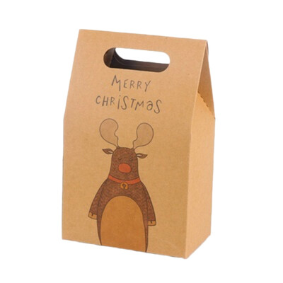 Beautifully Creative Christmas Craft Paper Box Concise Brown Kraft Paper Bag Santa Claus Christmas Gift Bag Packaging Supplies
Beautifully Creative Christmas Craft Paper Box Concise Brown Kraft Paper Bag Santa Claus Christmas Gift Bag Packaging Supplies