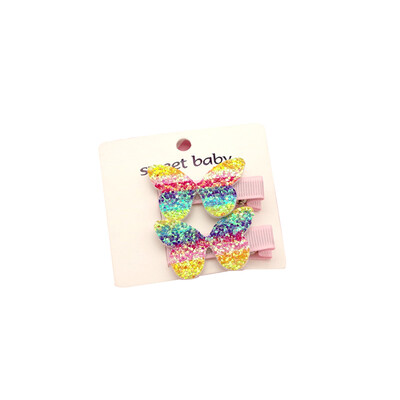 Rainbow Baby Girl Hair Clips Duckbill Clip Star Heart Crown Shape Hair Pin Set Children Hairpin Princess Hair Accessories
Rainbow Baby Girl Hair Clips Duckbill Clip Star Heart Crown Shape Hair Pin Set Children Hairpin Princess Hair Accessories