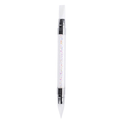 1pc Rhinestones Handle Emboss Nail Art Pen Silicone Nail Carving Brush Glitter Picker Nail Brushes Powder Picking Tools
1pc Rhinestones Handle Emboss Nail Art Pen Silicone Nail Carving Brush Glitter Picker Nail Brushes Powder Picking Tools