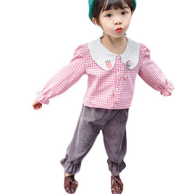 Autumn Toddler Baby Girl Clothes Long Sleeve PlaidStripe Blouse Tops Pants Trousers Casual Outfits
Autumn Toddler Baby Girl Clothes Long Sleeve PlaidStripe Blouse Tops Pants Trousers Casual Outfits