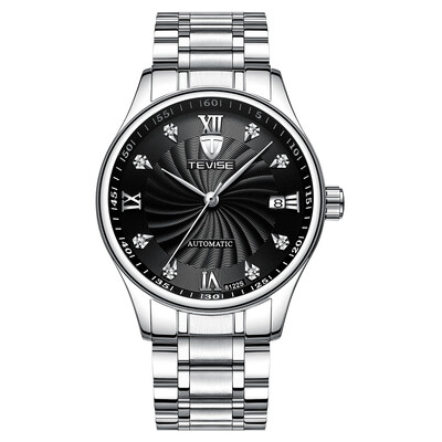 TEVISE 8122S Automatic Mechanical Watch Men Water-resistant Stainless Steel Strap Alloy Casing
TEVISE 8122S Automatic Mechanical Watch Men Water-resistant Stainless Steel Strap Alloy Casing