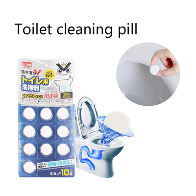Gobestart 10 Pcs Automatic Bleach Toilet Bowl Tank Cleaner Blue Tablets Flush Cleaner
Gobestart 10 Pcs Automatic Bleach Toilet Bowl Tank Cleaner Blue Tablets Flush Cleaner