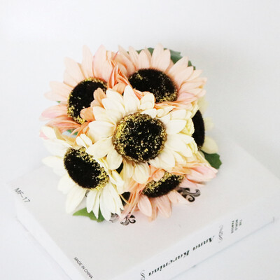 1 Bouquet 6 Head Artificial Helianthus Annuus Flower Home Wedding Party Birthday Floral Decorative Popular Flowers
1 Bouquet 6 Head Artificial Helianthus Annuus Flower Home Wedding Party Birthday Floral Decorative Popular Flowers