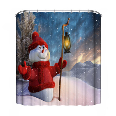 Gobestart Christmas Waterproof Polyester Bathroom Shower Curtain Decor With Hooks New A
Gobestart Christmas Waterproof Polyester Bathroom Shower Curtain Decor With Hooks New A