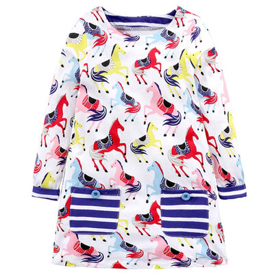 High Quality Baby Girl Dress With Cartoon Pattern And Full Sleeve Comfortable For Kids Dressing In Different Places
High Quality Baby Girl Dress With Cartoon Pattern And Full Sleeve Comfortable For Kids Dressing In Different Places