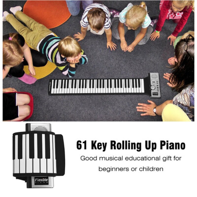 Siaonvr Flexible Roll Up Electronic Soft Keyboard Piano Portable 61-Keys Gift For Kids
Siaonvr Flexible Roll Up Electronic Soft Keyboard Piano Portable 61-Keys Gift For Kids