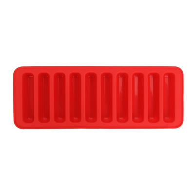 10 Continuous Cylindrical Popsicle Baking Mold - Silicone Popsicle Mold - Food Grade BPA Free - Make Healthy Food for Your Kids
10 Continuous Cylindrical Popsicle Baking Mold - Silicone Popsicle Mold - Food Grade BPA Free - Make Healthy Food for Your Kids