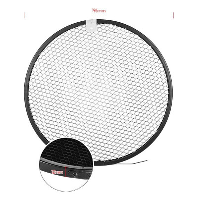 210mm Elinchrom Mount Reflector Diffuser Shade Lamp Shade with 10° 30° 50° Honeycomb Grids for Elinchrom Mount Studio Strobe Flash
210mm Elinchrom Mount Reflector Diffuser Shade Lamp Shade with 10° 30° 50° Honeycomb Grids for Elinchrom Mount Studio Strobe Flash