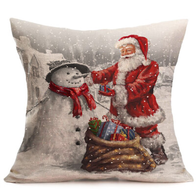 〖Follure〗Merry Christmas Linen Santa Pillow Cases Sofa Cushion Cover Home Decoration
〖Follure〗Merry Christmas Linen Santa Pillow Cases Sofa Cushion Cover Home Decoration