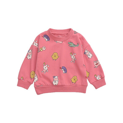 Autumn Girl ShirtLong Sleeve 1Y-5Y Korea Style Cartoon Animal Print Sweatshirts Casual Toddler Boy Girls Tops 2 Colors
Autumn Girl ShirtLong Sleeve 1Y-5Y Korea Style Cartoon Animal Print Sweatshirts Casual Toddler Boy Girls Tops 2 Colors