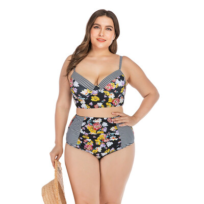 Women Tankini Floral Patchwork Strappy High Waist Swimwear Bikini Top Bottom Lady Plus Size Swimsuit Beach Swimming Suit
Women Tankini Floral Patchwork Strappy High Waist Swimwear Bikini Top Bottom Lady Plus Size Swimsuit Beach Swimming Suit