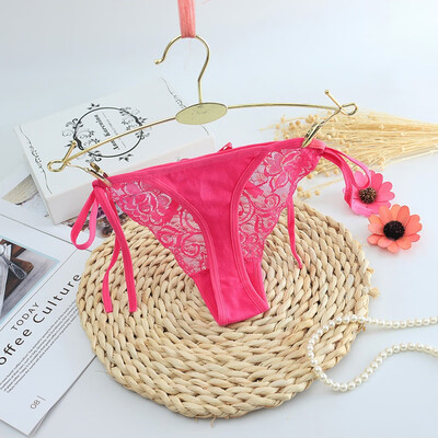 Sexy Lingerie Womens Cotton Panties Lace-up Thongs Panties Sexy Lace Cutout G-String Lingerie Panties Underwear
Sexy Lingerie Womens Cotton Panties Lace-up Thongs Panties Sexy Lace Cutout G-String Lingerie Panties Underwear