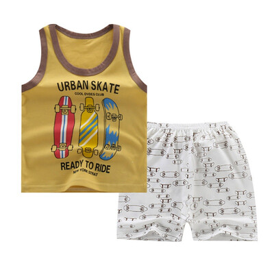 Childrens Boys Suits Cartoon Cute Animal Cotton Baby VestShorts Two-Piece Vest Suit For 0-6 Years Old
Childrens Boys Suits Cartoon Cute Animal Cotton Baby VestShorts Two-Piece Vest Suit For 0-6 Years Old