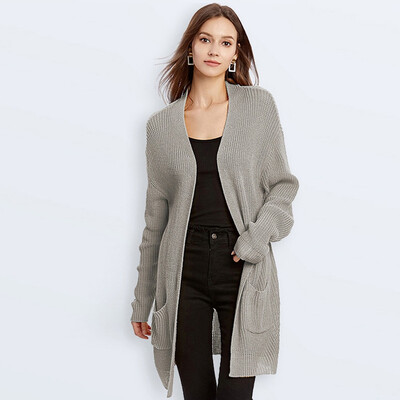 Toponeto Fashion Women Solid Open Front Long Sleeve Long Coat Loose Sweater Outerwear
Toponeto Fashion Women Solid Open Front Long Sleeve Long Coat Loose Sweater Outerwear